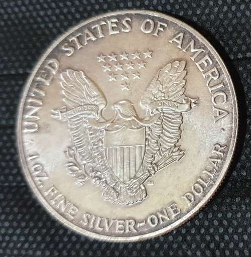 1987 Silver USA 1 dollar