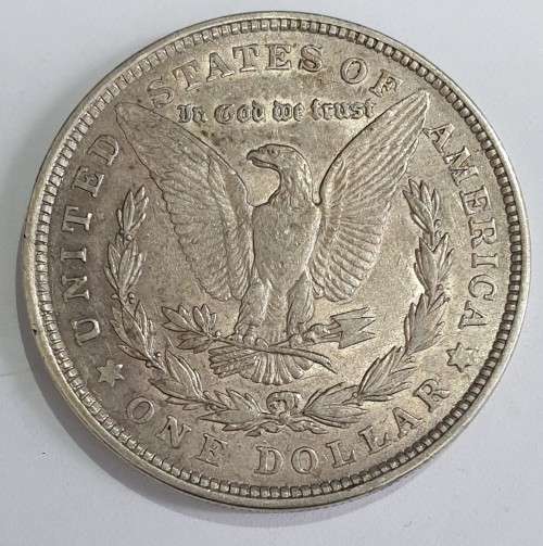 1921 US Morgan silver dollar