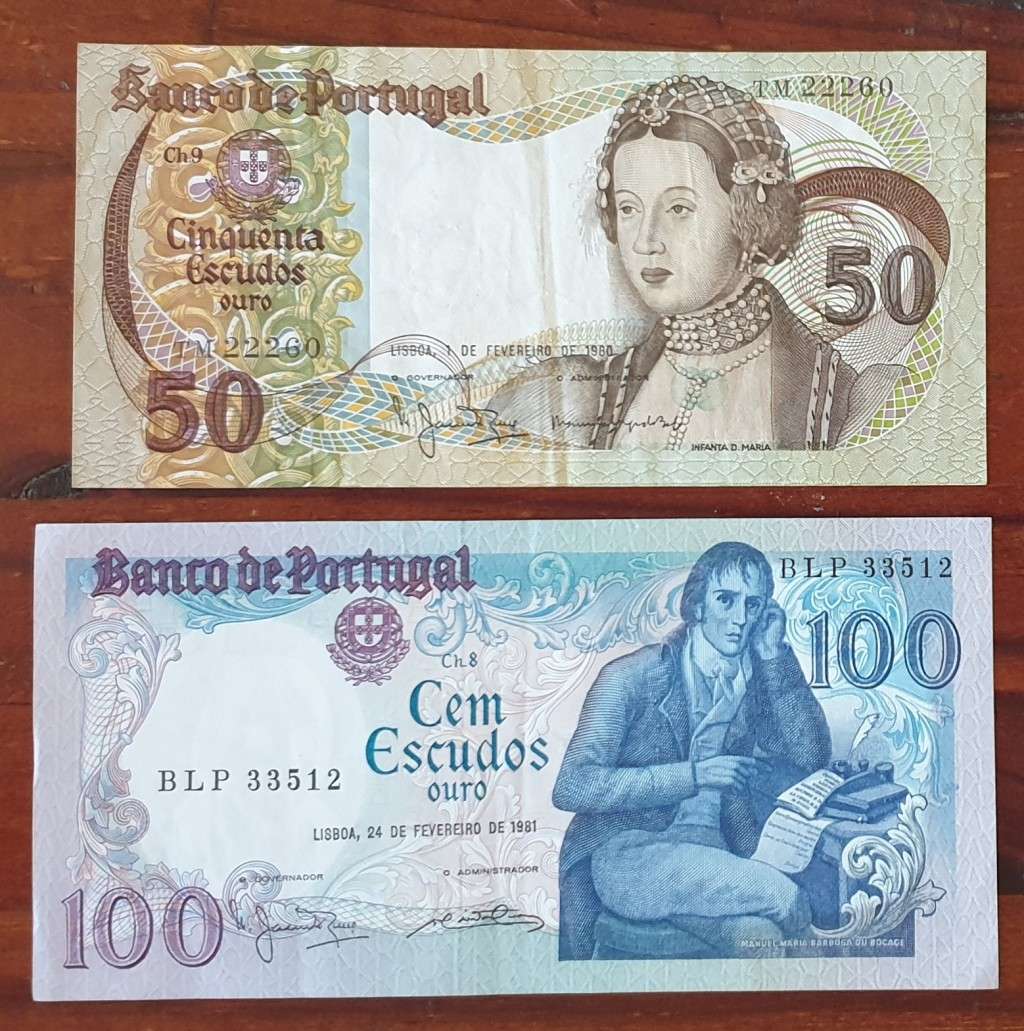 PORTUGESE BANK NOTES