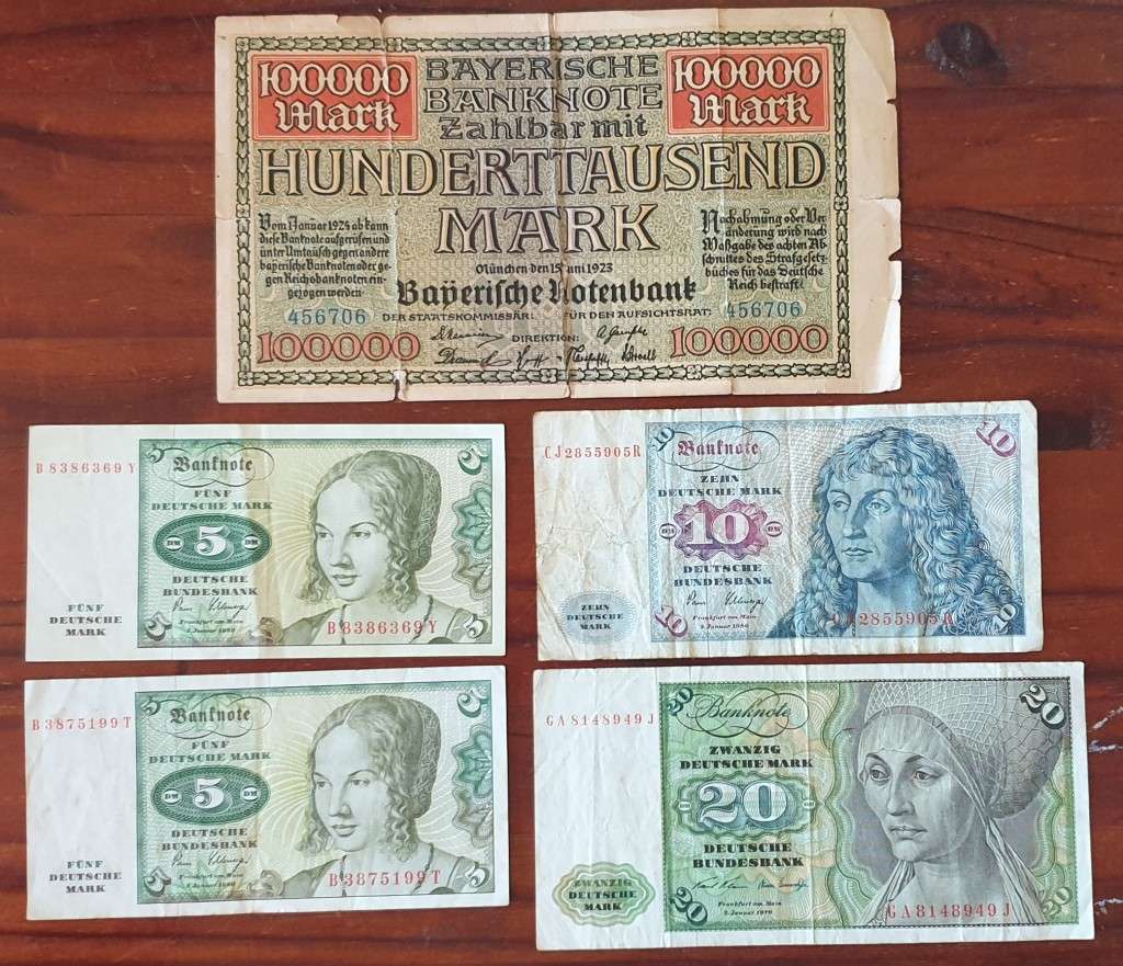 GERMAN BANK NOTES