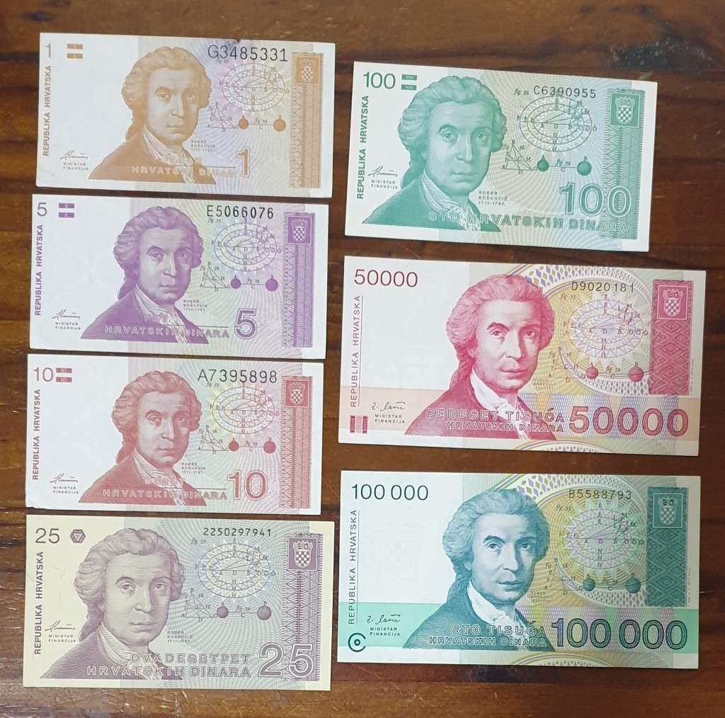 LOT UNC EUROPE BANK NOTES (TOTAL 17 NOTES - GREECE, BELGIUM, CROATIA AND BELARUS (3 ruble, not unc))