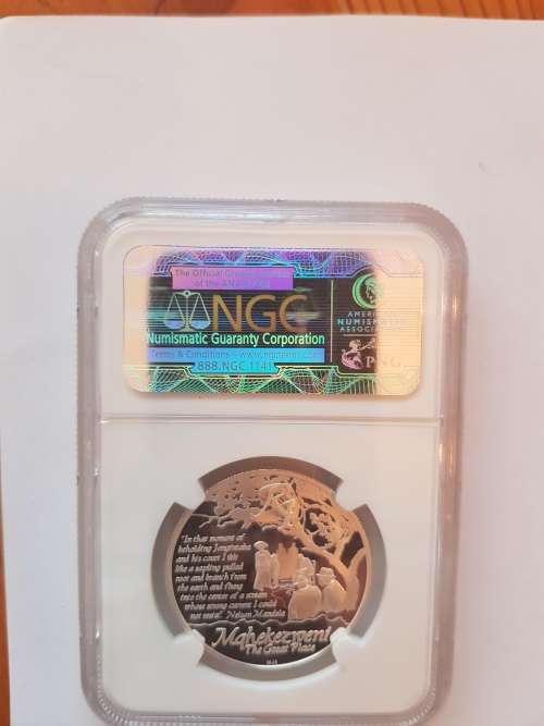 2013 Life of a Legend silver R1.00  NGC PF69