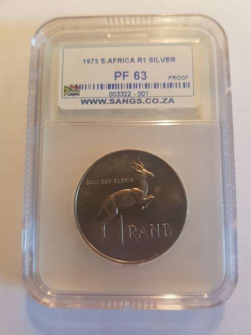 1975 Proof Silver Rand- PF63 by Sangs