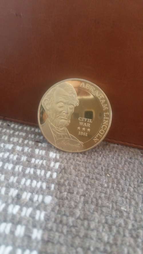 ABRAHAM LINCOLN COMMERATIVE COIN/MEDALLION