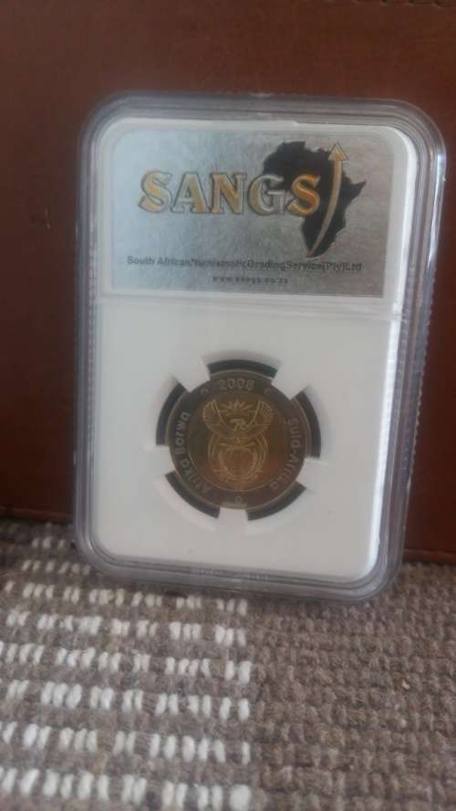 MANDELA 2008 R5 BIRTHDAY COIN