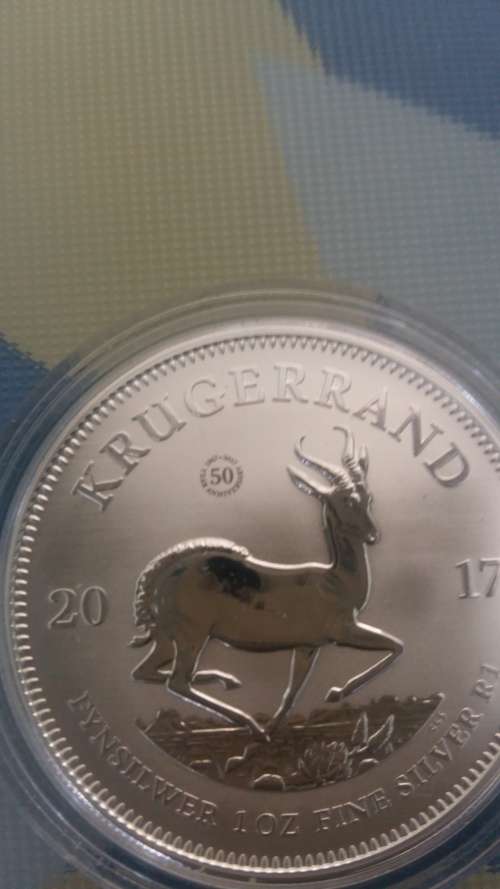 2017 KRUGERRAND 1 OZ FINE SILVER