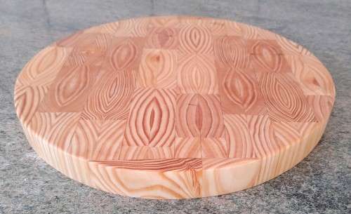 30cm Round Wooden Cutting Board