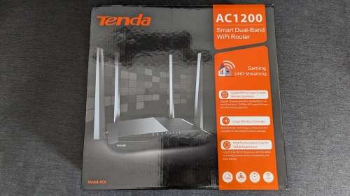 Tenda AC6 Wi-Fi 5 Wireless Router - Dual-band 2.4GHz and 5GHz