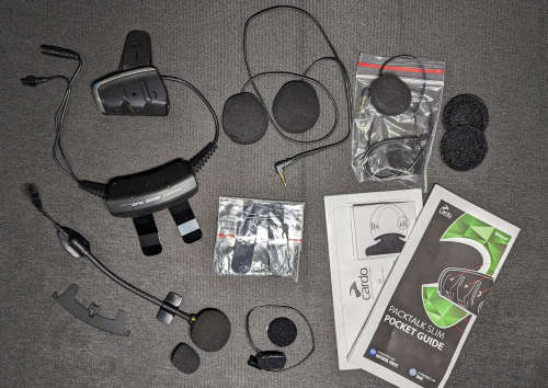 Cardo Packtalk Slim Motorcycle communication system