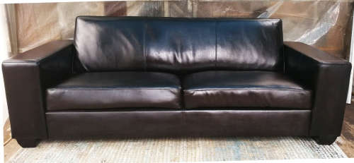 SPECIAL SALE!! CoriCraft Teddy 3 Seater Sofa -GENUINE LEATHER