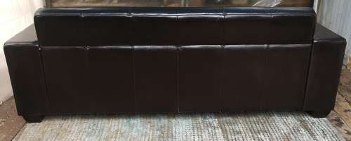 SPECIAL SALE!! CoriCraft Teddy 3 Seater Sofa -GENUINE LEATHER