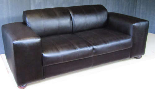 CORICRAFT TERRY LEATHER 3 SEATER SOFA *Genuine Leather* GUARANTEED QUALITY AND COMFORT