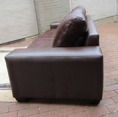 JUNE PROMO DISCOUNT DEAL - Teddy Leather 4 Seater Sofa.
