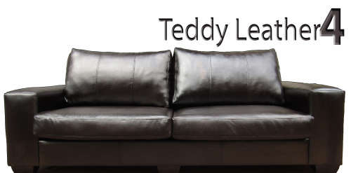 JUNE PROMO DISCOUNT DEAL - Teddy Leather 4 Seater Sofa.