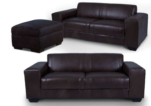 CORICRAFT Terry Leather Sofa Combo Deal