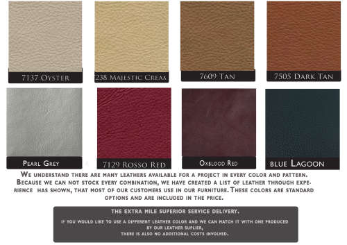 CoriCraft Terry Leather 3 Seater