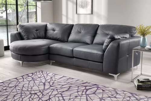 Chaise Lounger - Genuine Leather Sofa