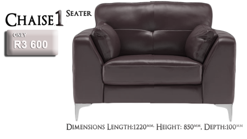 Chaise Lounger - Genuine Leather Sofa