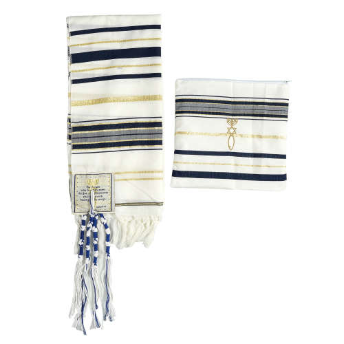 Prayer Shawl / Tallit with bag