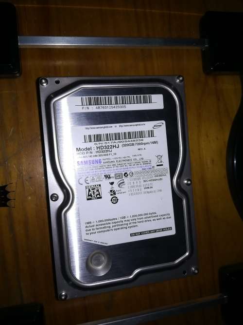 320GB Samsung Hard Drive + Bonus