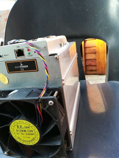 D3 Antminer (Bitcoin Mining)