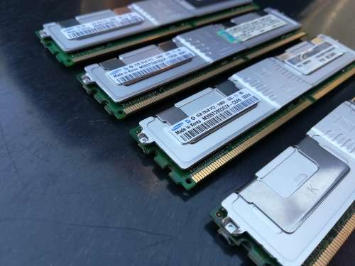 4 x Samsung Server Ram With Heat Spreaders