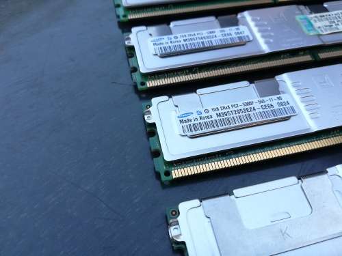 4 x Samsung Server Ram With Heat Spreaders
