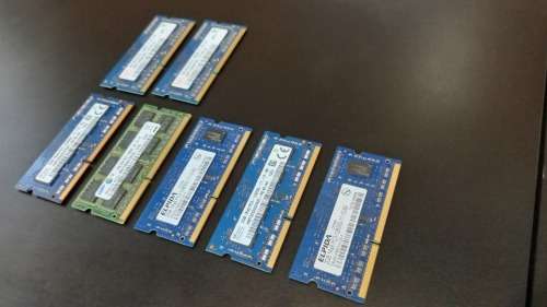 7 x DDR3 Ram - 12GB Total - Laptop Ram