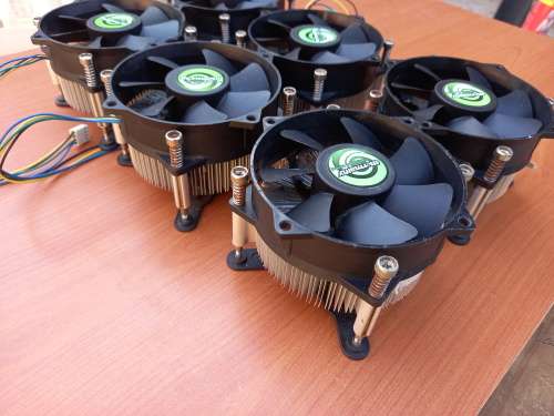 6 x ThermalFly CPU Fans and Heatsinks (Valued at R2000)