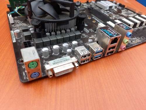 i3 7th Gen Motherboard Combo + 8GB Ram + CPU Fan (Asrock H110 Pro BTC+ Motherboard)