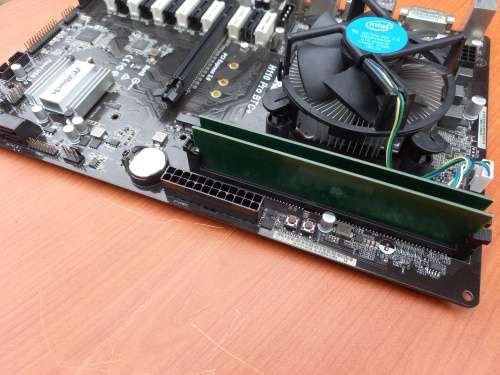 i3 7th Gen Motherboard Combo + 8GB Ram + CPU Fan (Asrock H110 Pro BTC+ Motherboard)