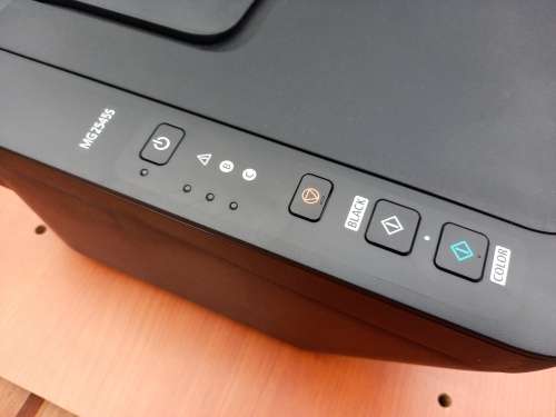 Original Box | Canon Pixma MG2440 Color Printer | (Print-Scan-Copy) | Power Cable Included