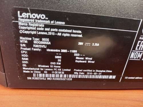 Amazing Spec Lenovo Tower | 500GB HDD | 4GB Ram | M.2 Support | USB 3.0 | HDMI