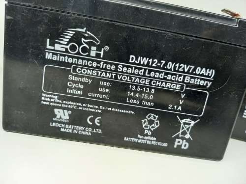 12V Lead Acid Battery | Buy One Get The Other Free | Photo`s Show The Test | New Year Clearance!!!