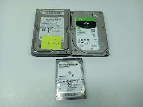 [Hard Drive Bundle 3] 3 Hard Drives | 2 x Samsung | 1 x Seagate | All Tested On HD Sentinel