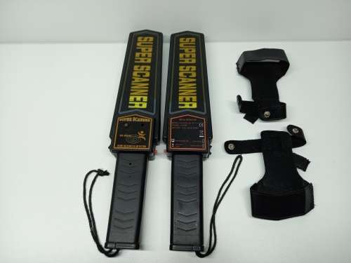 2 x Super Scanner Wand Metal Detector | MD-3003B1 | Matt Black | Retails: R1070 Each