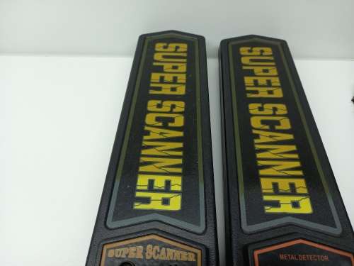 2 x Super Scanner Wand Metal Detector | MD-3003B1 | Matt Black | Retails: R1070 Each