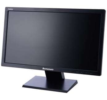 Lenovo ThinkVision 19.5-inch LED Backlit Monitor | VGA Port |  Tiltable | Widescreen | Power Cable