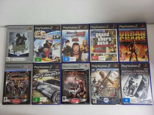 [FREE SHIPPING] 10 x PS2 Games | One Price For All | Will Throw In 1 Game Free!!!