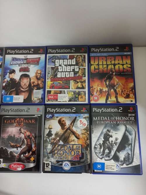 [FREE SHIPPING] 10 x PS2 Games | One Price For All | Will Throw In 1 Game Free!!!