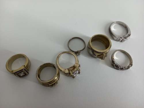 39 Grams Of Stunning Rings With Stones | Perfect For The Ladies & Collectors