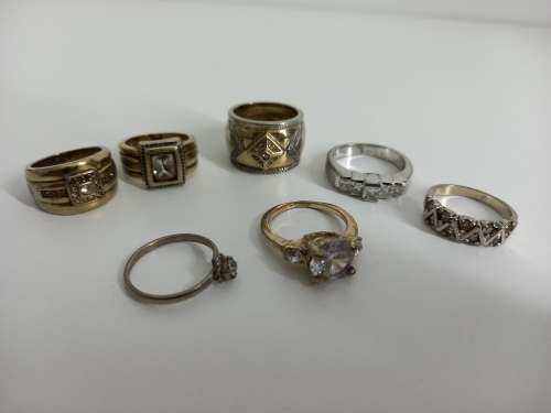 39 Grams Of Stunning Rings With Stones | Perfect For The Ladies & Collectors