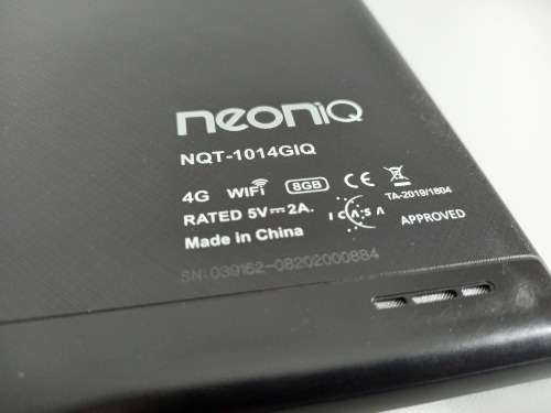 [RETAIL: R2199] Neon IQ 10.1-inch 4G Tablet | Takes Sim | 8GB Onboard | Dual Camera + Much More