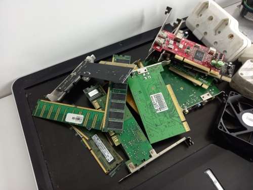 Mixed Bundle 1 | Printer In Box | MSI All In One | PCIE Cards | Adapters | BMW Sound | PSU | Fans