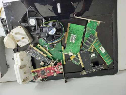 Mixed Bundle 1 | Printer In Box | MSI All In One | PCIE Cards | Adapters | BMW Sound | PSU | Fans