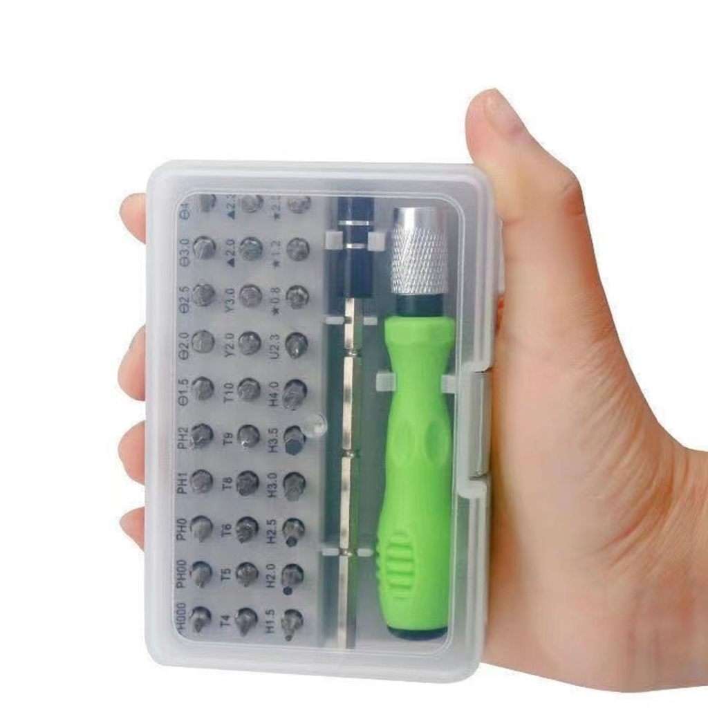 32 Piece Precision Screwdriver Set - Magnetic Tips - Corrosion-Resistant