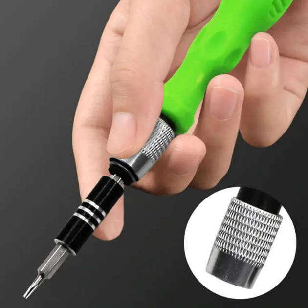 32 Piece Precision Screwdriver Set - Magnetic Tips - Corrosion-Resistant