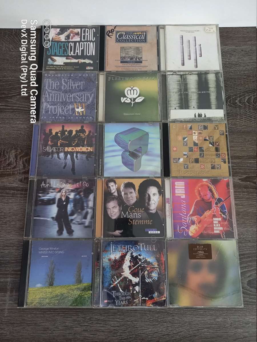 CD Lot #6 - 15 Iconic CDs from the 80s, 90s & 2000s - The Ultimate Throwback Collection + Bonus!