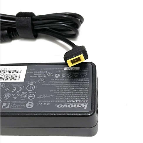 Genuine 65W Lenovo USB Laptop Charger - 20V/3.25A - Model: ADLX65NCT3A - Verified Working