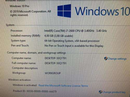 Dell Optiplex 790 Intel Core i7 3.40GHz